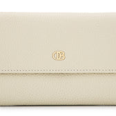 Alyssa Long Wallet-L In Cream