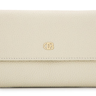Alyssa Long Wallet-L In Cream
