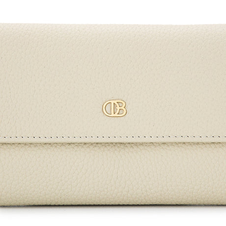 Alyssa Long Wallet-L In Cream