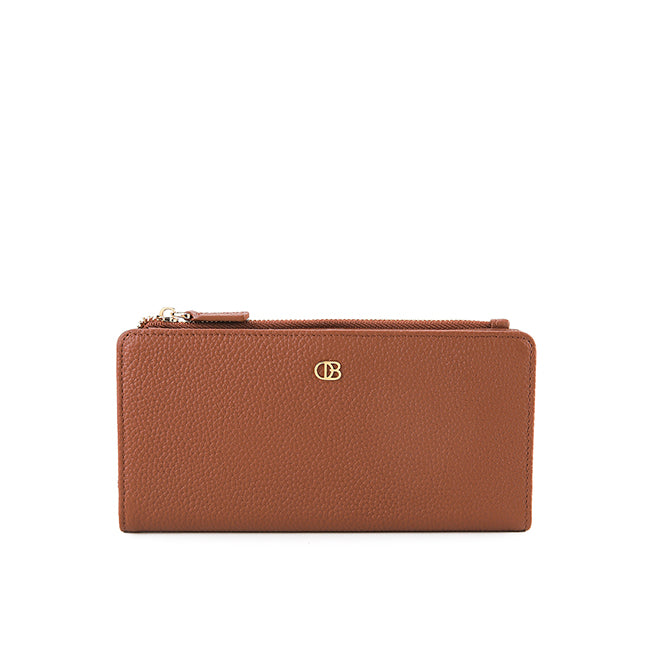 Donna Long Wallet - Rfid In Dark Brown
