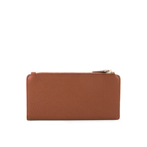 Donna Long Wallet - Rfid In Dark Brown