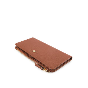 Donna Long Wallet - Rfid In Dark Brown