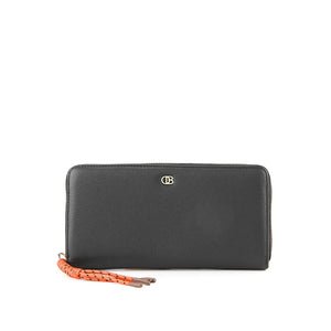 Dolly Long Zip Wallet - Rfid In Black