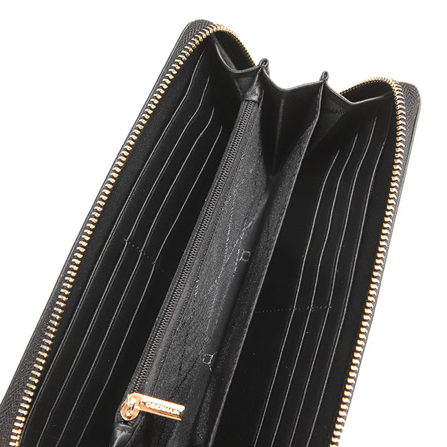 Dolly Long Zip Wallet - Rfid In Black