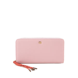 Dolly Long Zip Wallet - Rfid In Pink