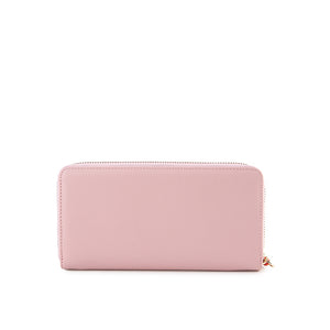 Dolly Long Zip Wallet - Rfid In Pink