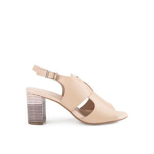 Obermain Sepatu Wanita Heels Noella Beth In Almond