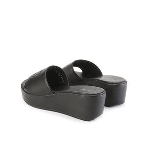 Obermain Sandal Wanita Wedges Maura Paige In Black