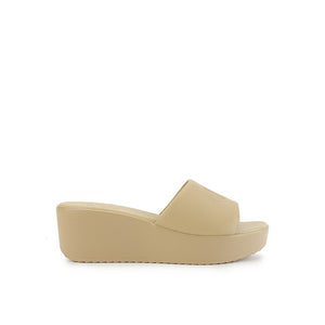 Obermain Sandal Wanita Wedges Maura Paige In Yellow