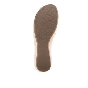 Obermain Sandal Wanita Wedges Margi Rocca In Nude