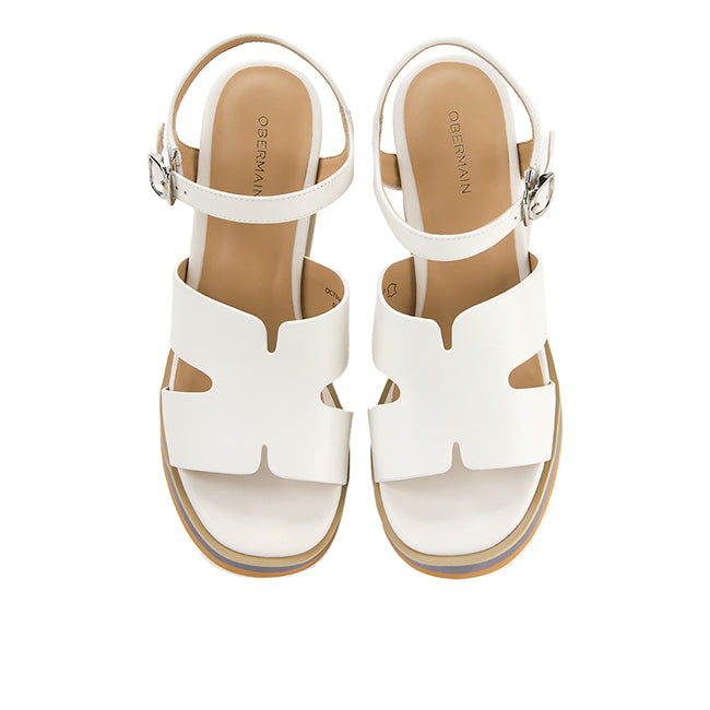 Obermain Women Wedges Rena Kynny In White