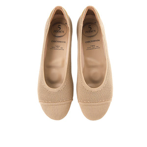 Obermain Sepatu Wanita Flats Harper Elise In Light Brown