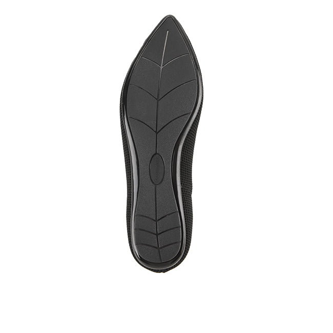 Obermain Sepatu Wanita Flats Halena Nicole In Black