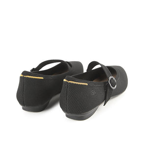 Obermain Sepatu Wanita Flats Halena Nola In Black