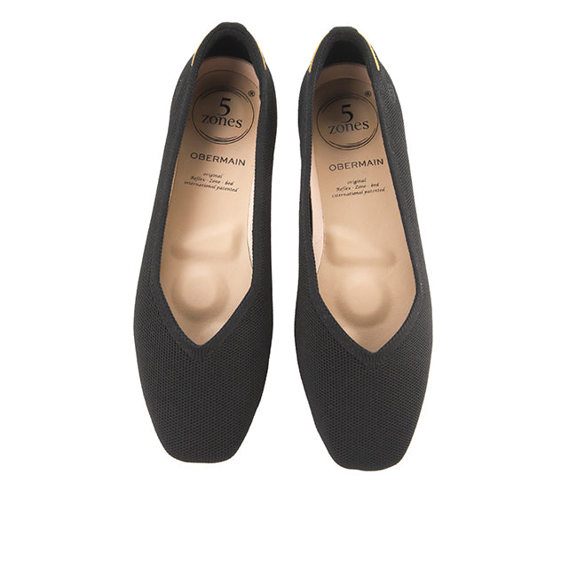 Obermain Sepatu Wanita Flats Libby Giselle In Black