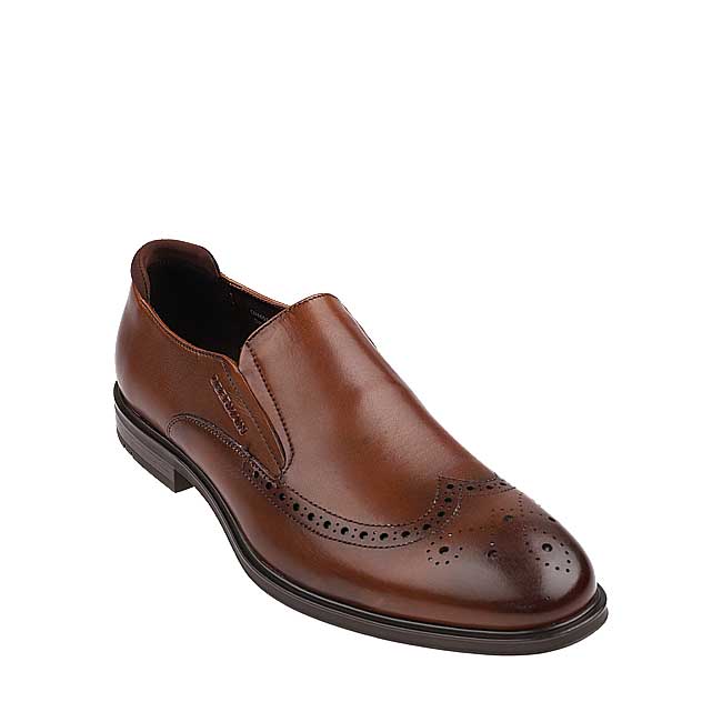 Obermain Sepatu Slip On Pria Alex Kingsley - Slip On In Brown