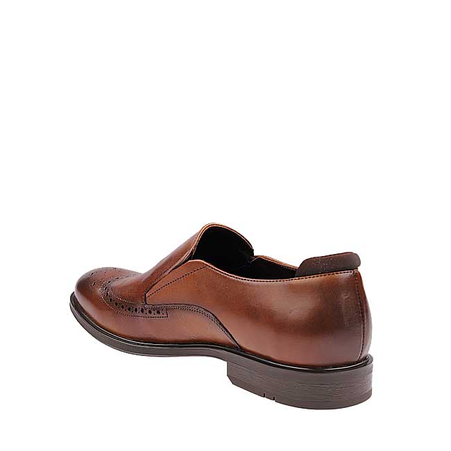 Obermain Sepatu Slip On Pria Alex Kingsley - Slip On In Brown
