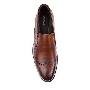 Obermain Sepatu Slip On Pria Alex Kingsley - Slip On In Brown