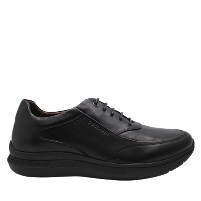 Obermain Sepatu Sneakers Pria Coleman Seamus - Lace Up In Black