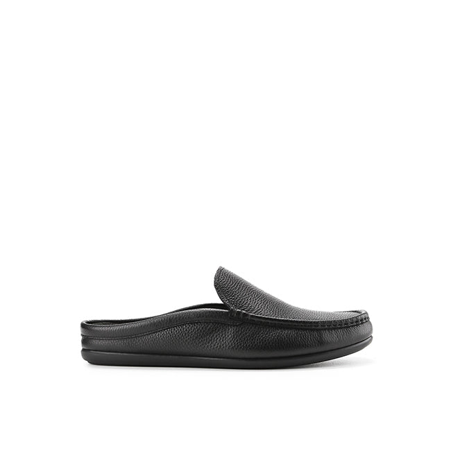 Gelen Harris Mules in Tumbled Leather