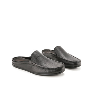 Gelen Harris Mules in Tumbled Leather