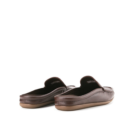 Gelen Harris Mules in Tumbled Leather