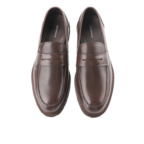 Criston Jordan Loafer in Waxed Leather