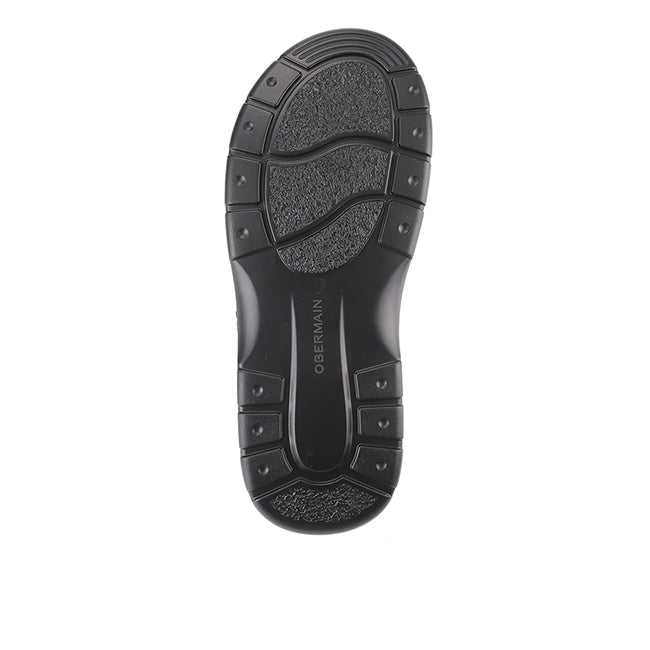 Obermain Sandal Pria Straps Frankie Sergio In Dark Brown