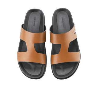 Eagan Dino Slide in Pull-Up Leather