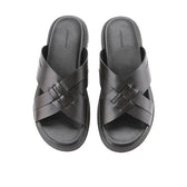 Ferdie Samson Cross in Pull-Up Leather