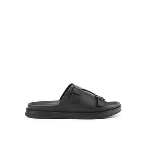 Obermain Sandal Pria Slip On Eagan Bert In Black