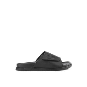 Obermain Sandal Pria Slip On Elgan Ramon In Black