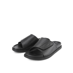 Obermain Sandal Pria Slip On Elgan Ramon In Black