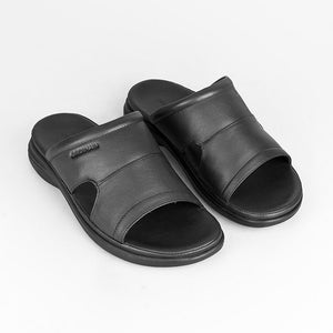Obermain Sandal Pria Slip On Jacob Milan In Black