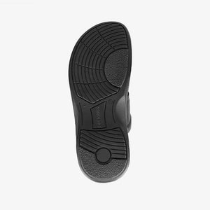 Obermain Sandal Pria Slip On Jacob Milan In Black