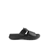 Eddy Roger Slide in Pull-Up Leather