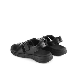 Obermain Sandal Pria Sling Back Eddy Robert In Black
