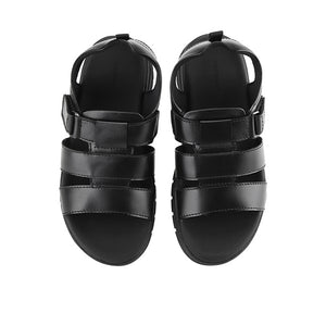 Obermain Sandal Pria Sling Back Eddy Robert In Black