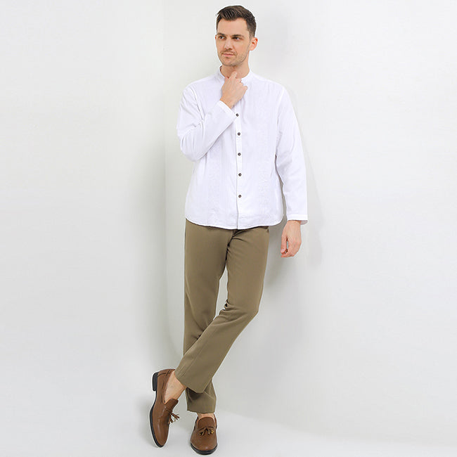 Evan In White