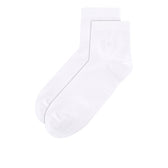Ob Half Sock In All White