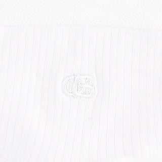 Ob Half Sock In All White