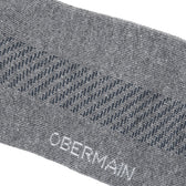 A-Ob Half Sock In Bk/Nv/Dgy