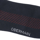 A-Ob Half Sock In Bk/Nv/Dgy