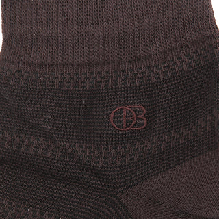 A-Ob Half Sock In Nv/Gy/Br