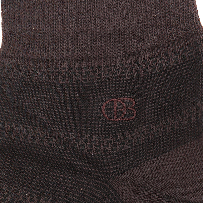 A-Ob Half Sock In Nv/Gy/Br