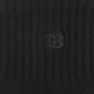 A-Ob Half Sock In Gy/Bk/Wh
