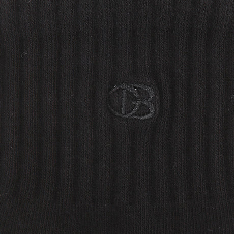 A-Ob Half Sock In Gy/Bk/Wh