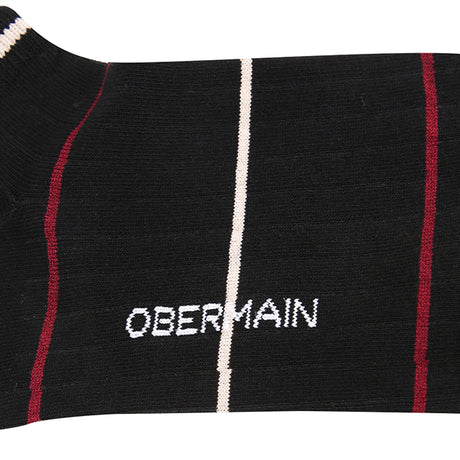 Ob Liner Sock In Black / Lt Gray / Blue
