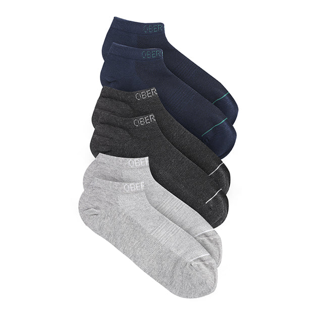 A-Ob Liner Sock In Dgy/Bl/Gy