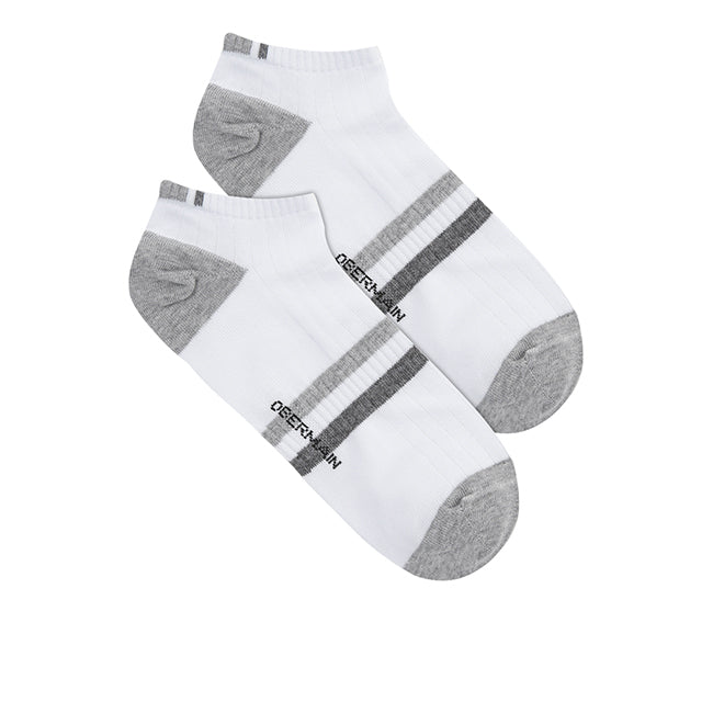 A-Ob Liner Sock In Wh/Dgy/Gy